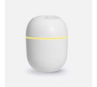 Humidificador de aire ultrasónico con difusor de aceite esencial Mini Aroma de 220 ML para el hogar, fabricante de niebla USB de coche con lámpara de noche LED-Blanco_1