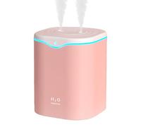Humidificador de aire USB - difusor de niebla portátil, vaporizador de escritorio | Silent Cool Spray Salida LED Night Light, Farción de apagado automático para agregar comodidad de humedad a las