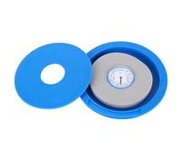 Humidificador de boca de guitarra con higrómetro, humidificador de agujero de sonido de guitarra acústica, medidor de humedad de material ABS para guitarras clásicas populares, (Azul)