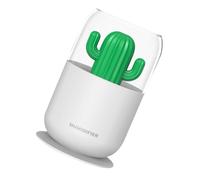 Humidificador de Cactus USB Mini de 300ml, Plástico Blanco