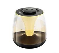 Humidificador de doble pulverización de gran capacidad, silencioso, comodidad de 40 horas para oficina en casa, doble chorro de aire de escritorio, aumenta la humedad del aire (negro)