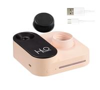 Humidificador de dormitorio, forma de cámara, sin fugas, botella de agua de apagado automático, humidificador de niebla fría con 2 modos, para viajes, coche, hogar, mesita de noche, mesa