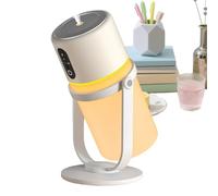 Humidificador de escritorio - Difusor de niebla portátil, hidratante silencioso para dormitorio | de dispositivo de vapor ultrasónico con luz nocturna LED, solución de confort ambiental