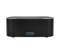 Humidificador De Escritorio - Hidratante Recargable, Difusor Ultrasónico De Luz LED Colorida | Humidificador Personal De Llama Simulada Para Hogar, Hotel, Guardería