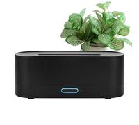 Humidificador de escritorio, mini humidificador portátil recargable para habitación, humectante silencioso de aire de niebla fría | Humidificador de luz nocturna LED colorido, difusor de aire personal