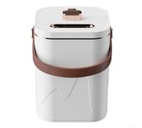 Humidificador de gran capacidad de 1800 ml con sistema de pulverización dual, recargable por USB, funcionamiento silencioso para dormitorio, oficina en casa (blanco)