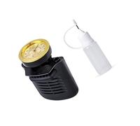 Humidificador de guitarra acústica, incluye botella de agua de 10 ml, clips de silicona, higrómetro en tiempo real, adecuado para controlar el humidificador de guitarra para climas secos