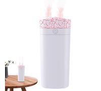 Humidificador de habitación de gran capacidad, silencioso, recargable | Volcano - Humidificador de viaje para habitación, oficina, guardería, interior, coche, viaje, hotel, niños, mascotas y niños