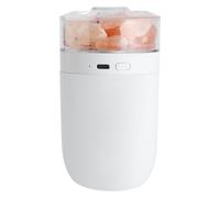 Humidificador de lámpara de sal - Humidificadores personales de escritorio de 13 cm, lámparas de roca de sales del , difusor de niebla S y USB con LED de 7 colores, tanques de agua de 230 ml