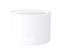 Humidificador de llama degradado colorido, difusor de aceite esencial de 160 ml para dormitorio y espacios de relajación (blanco)