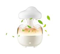Humidificador de lluvia - Difusor de aromaterapia, cambio de color efecto lluvia gotas de agua | Diseño, humidificador silencioso, difusor de aceite con mando a distancia para el