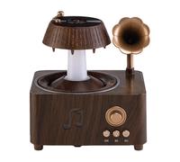 Humidificador de lluvia giratorio de 360 grados y difusor de aceite esencial de 7 luces LED (Reino Unido)