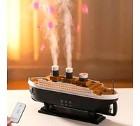 Humidificador de medusas con difusor de aceite esencial, difusor de aroma de niebla fría de 250 ml con control remoto, 7 luces que cambian de color, temporizador de 4 horas/8 horas, bonito difusor de