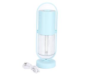 Humidificador de niebla fría con luz LED, mini humidificador de aire portátil alimentado por USB para dormitorio, oficina y hogar, silencioso,
