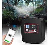 Humidificador de Reptiles, Glovios Nebulizador de Reptiles con Temporizador y 4 Boquillas de Cabezal Ajustable de 360°, Nebulizador Reptiles para Anfibios Reptiles Plantas Flores