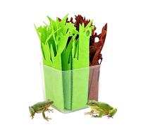 Humidificador de reptiles | Planta artificial que imita la humedad,Humidificador Fieltro Ermitaño,Para Camaleones, Ranas, Lagartos, Dragones Barbudos, Serpientes, Tortugas y Anfibios