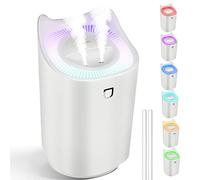 Humidificador de Silencioso para Bebes, USB 3L 24 Horas Habitacion Vapor Humificadores, 2 Boquillas y 3 Modos para Dormitorio Oficina