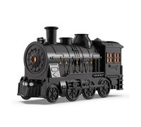 Humidificador de Tren, 300 Ml Difusor de Aceite Aromático Difusor de Efecto Llama Humidificador de Aromaterapia con Control Remoto 2 Colores LED para Dormitorio