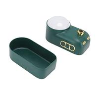 Humidificador de tren pequeño, lindo multifunción pequeño tren USB humidificador 350ML DC 5V 2A con luz LED para cabecera (verde)