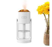 Humidificador De Volcán - Mini Difusor USB, Fabricante De Nieblas De Escritorio, Humidificadores De Bebés | Diseño De Salida De Vapor De Luz LED, Humectante Compacto De Aire Frío Para El Es