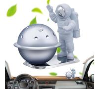 Humidificador difusor de coche, difusor de de coche con diseño de astronauta | Ambientador para coche, accesorios para coche, difusor de aire para interiores de coche, baños