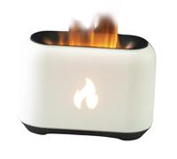Humidificador difusor de llama - Difusor de aire humidificador de escritorio de llama 3D para el hogar | Niebla fresca 278g 15x10.4x6.6cm 150ml, máquina de aromaterapia alimentada por USB con 7 c