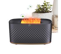 Humidificador difusor de llama - Difusor de aroma a fuego de 7 colores | 2 modos de pulverización | Humidificador de aroma a hoguera, difusores de colores para el hogar, estudio, habitación, apartamen