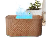 Humidificador difusor de llama - Difusor de aroma a fuego de 7 colores | 2 modos de pulverización | Humidificador de aroma a hoguera, difusores de colores para el hogar, estudio, habitación, apartamen
