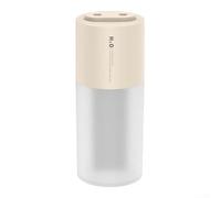 Humidificador, humidificador de aire para coche, modo de pulverización dual, apagado automático, luz nocturna LED para puerto Big Mist humidificador de aire pequeño (albaricoque)