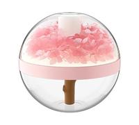 Humidificador, Humidificador de aire USB recargable for el hogar, humidificador hidratación con luz LED color,para hogar y oficina(Pink)