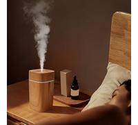 Humidificador - Humidificador portátil - Silencioso de tanque de 300 ml con difusor de aromaterapia suave de 13 pulgadas Purificador de aire de escritorio Humidificador de aire para relajarse Trabajo