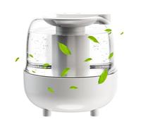 Humidificador Inalámbrico - Humidificador USB con Luz, Humidificadores de Relleno para Dormitorio, Humidificador de Aire Silenciador de Niebla Fresca de 4L para Les