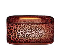 Humidificador inaudible moderno con imágenes de llama simulada y acción silenciosa para sala de estar, reloj inteligente, difusor de aroma con efecto de llama