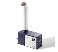 Humidificador industrial y comercial para habitación grande, atomizador de acero inoxidable, humedad constante inteligente ±5°, humidificador de aire con tubo de salida de niebla de 50 cm de largo