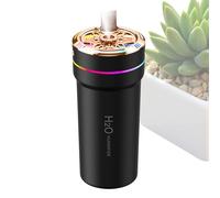 Humidificador inteligente para coche, 300 ml, difusor de aromaterapia USB, mini humidificador portátil, ambientador de coche para habitación, oficina, viajes, dormitorio, interior