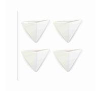 Humidificador Juego de 4 piezas de cerámica GEOMETRICAL plano para fijación al radiador Calefacción Evaporador de agua Difusor Jarrón de pared a1676