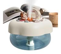 Humidificador - Mini humidificador portátil de 400ml con apagado automático, difusor de frío iluminado para humedad y confort | para la habitación de, la guardería, el estudio, el