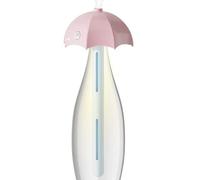 Humidificador Mono Difusor de Luz Pequeño Desmontable Silencioso con Forma | Humidificadores de Escritorio Para Personas Mayores Niños Hospital Dormir Resfriado Tos Mesita de