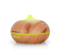 Orbegozo HUA 3000 - Humidificador ultrasónico aromaterapia difusor de aceites esenciales, 300 ml de capacidad, silencioso, iluminación en 7 colores intercambiables y temporizador, Negro