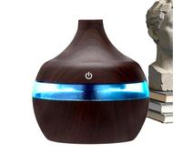 Humidificador para aromaterapia, juego completo con LED de 7 colores - Humidificador de aire personal, para casa, oficina, meditación, yoga, hotel, dormitorio, habitación infantil, habitación