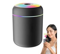 Humidificador Para Dormitorio,Generador De Niebla Alimentado Por USB Con Luz,Humidificador De Aire 180ml Para El Hogar - Para Baño Dormitorio De Niños Coche Sala De Oficina Casa