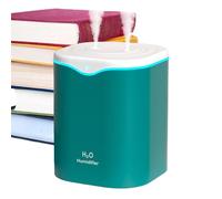 Humidificador para habitaciones grandes - Vaporizador ultrasónico con pulverización fina y sedosa 13x13x16 cm, máquina de nebulización portátil con carga USB, lámpara de luz nocturna