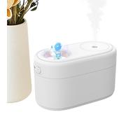 Humidificador para habitaciones pequeñas, humidificador personal para dormitorio, difusor portátil con regulación de niebla de 2 pasos y tema de astronautas, para escritorio, hotel y automóvil