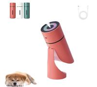 Humidificador Para Perros Pawbreath 2.0: 100% Seguro Para Mascotas Y Sin Riesgos, Silencioso/Niebla Ajustable A 90°, Proporciona Un Ambiente HúMedo Para Perros (Rojo,Enchufe estándar)