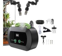 Humidificador para reptiles: generador de niebla inteligente, pulverizador de humedad temporizado, unidad compacta de vapor de agua, salida de dirección flexible | Para Terrario Vivarium Planta Recint