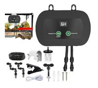 Humidificador para Reptiles - Señor Automático | De Nebulización De Terrario, Rociador De Niebla para Tanque De Reptiles, Dispositivo De Humedad con Boquilla Ajustable De 360 Grados, Control