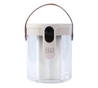 Humidificador pequeño | 5 niveles de niebla 3 boquillas | Humidificador portátil, dispositivo de niebla silenciosa, diseño compacto para interior, hogar, oficina, mesilla de noche, dormitorio