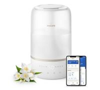 Humidificador Philips Serie 1000 Blanco 3L Ultrasonido WiFi Aromaterapia Luz LED