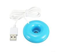 Humidificador portátil de dona con protección de apagado automático para mini purificador de niebla, dispositivo alimentado por USB, para uso doméstico y oficina, humectante de habitación pequeña