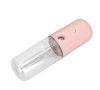 Humidificador Portátil, Mini Humidificador Rociador de Niebla Portátil Nano Facial para el Cuidado de la Piel y el Cuerpo Facial Humido y Extensiones Pestañas (Ligero rosado)
